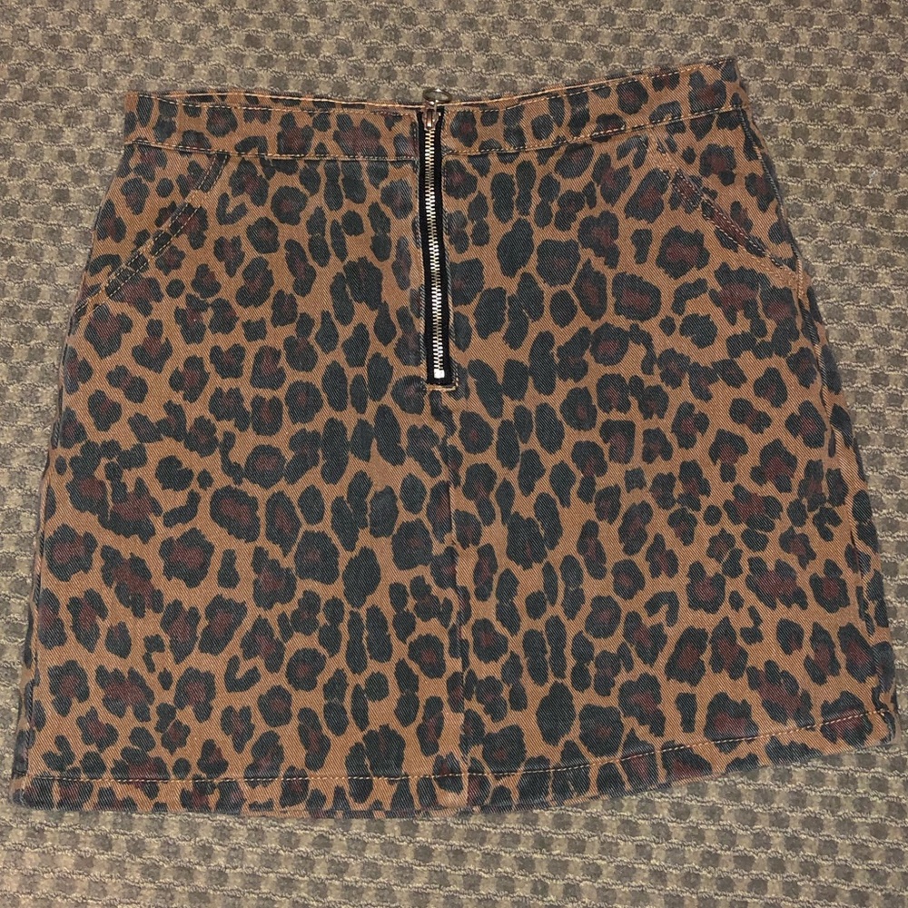 Cheetah skirt